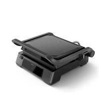 Philips 7000 Series Contact Grill - Digital Temperature Control, 8 Presets, Removable Nonstick Plates, Integrated Probe, Opens Flat, High Power, Easy Clean (HD6307/70)