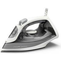 Philips 2000 Series Steam Iron - Up to 25g/min Continuous Steam. 2000W. 250ml Water Tank. Fast Wrinkle Removal. 4 Steam Settings. Ceramic Soleplate. Lightweight for Easy Ironing. Grey (DST2020/80)