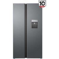American Fridge Freezer in Stainless Steel with Water Dispenser, Total No Frost, Power freeze, Power Cool, Touch Screen Digital Display