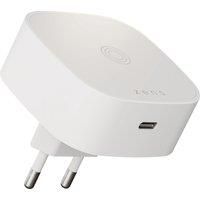 ZENS Qi2 Wireless & USB-C Charging Adapter, White