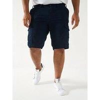 Tommy Hilfiger Big & Tall John Cargo Shorts - Navy - Navy