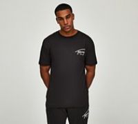 Tommy Jeans Regular Signature T-Shirt - - Size XS