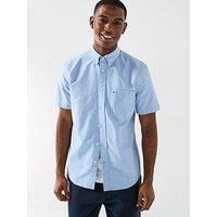 Tommy Hilfiger Regular Fit Heritage Oxford Shirt Short Sleeve Shirt - Blue