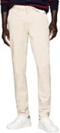 Tommy Hilfiger Men/'s Bleecker Essential Twill Chino, Classic Beige, 30W / 32L
