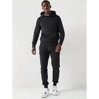 Tommy Hilfiger Flag Logo Tracksuit - Black