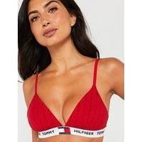 Tommy Hilfiger Heart Print Bra - Red