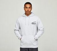 Tommy Jeans Regular Entry Graphic Hoodie - Grey - Size XS