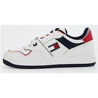 Tommy Jeans Retro Basket Flag Sneakers - Off White