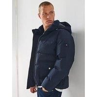 Tommy Hilfiger Rockie Utility Hooded Jacket - Navy