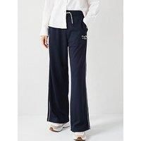 Tommy Hilfiger Sport Relaxed Wide Leg Joggers - Navy