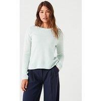 Tommy Hilfiger Soft Wool Crew Neck Jumper - Green