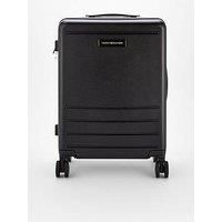 Tommy Hilfiger Unisex Cabin Size Suitcase, Black (Black), One Size