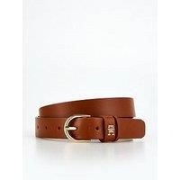 Tommy Hilfiger Essential Leather Belt - Brown