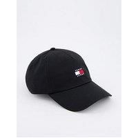 Tommy Jeans Men/'s TJM Heritage CORE Cap AM0AM12933, Black (Black), OS