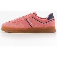Tommy Jeans greenwich trainers in pale pink