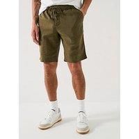 Tommy Hilfiger Men/'s Harlem PO Linen Short MW0MW37804 Chino Shorts, Khaki, 38W