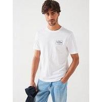 Tommy Hilfiger Monotype Printed Label T-Shirt - White