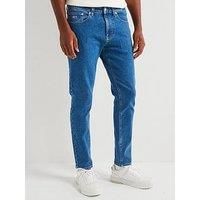 Tommy Jeans Austin Slim Fit Tapered Jeans - Mid Wash