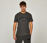 Tommy Jeans Varsity T-Shirt - Grey - Size S