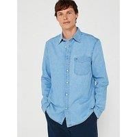 Tommy Hilfiger Denim Regular Fit Shirt - Light Blue