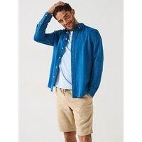Tommy Hilfiger Regular Fit Chambray Long Sleeve Shirt - Light Blue