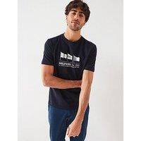 Tommy Hilfiger Flags T-Shirt - Navy