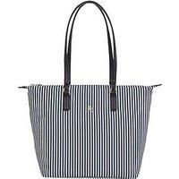 Tommy Hilfiger Striped Summer Tote Bag - Navy