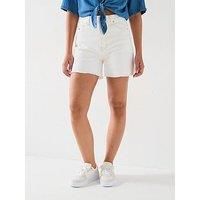 Tommy Jeans Mom Shorts - White