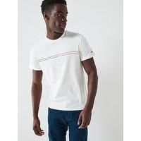 TOMMY JEANS Men/'s TJM Slim Entry Graphic TEE EXT DM0DM20779 S/S T-Shirt, White (Ecru), XXL