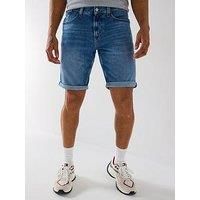 Tommy Jeans Mens Ronnie Bi0134 Dm0dm20961 5 Pocket Shorts, Denim (Denim Medium), 34W UK