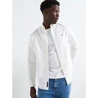 Tommy Jeans Regular Oxford Shirt - Off White