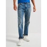 Tommy Jeans Men/'s Ryan Slim Str Bi5154 Co Dm0Dm21299, Denim (Denim Dark), 30W x 32L