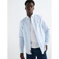 Tommy Jeans Regular Oxford Shirt - Light Blue