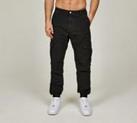 Tommy Jeans Ryan Straight Leg Cargo Pant - Black - Size 28
