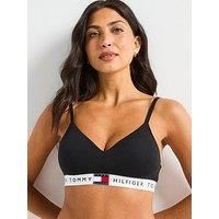 Tommy Hilfiger Heritage Cotton Lift Bralette - Black