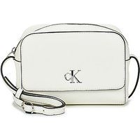 Calvin Klein Jeans  MINIMAL MONOGRAM CAMERA BAG18  women's Shoulder Bag in White