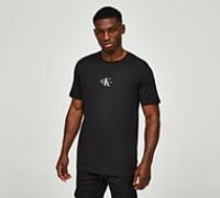 Calvin Klein Jeans Men/'s MONOLOGO TEE S/S T-Shirt, Ck Black, L