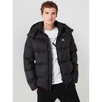 Calvin Klein Jeans Men/'s Essentials Down Jacket J30j325946 Puffer Jacket, Black (CK Black), XXL