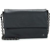 Calvin Klein Jeans  MICRO MONO EW FLAP25 PU  women's Shoulder Bag in Black