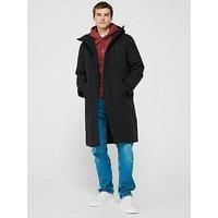 Calvin Klein Jeans Technical Longline Parka - Black