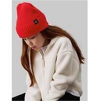 Calvin Klein Jeans Kids Monogram Rib Beanie - Red