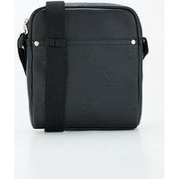 Calvin Klein Jeans All Over Print Reporter Bag - Black
