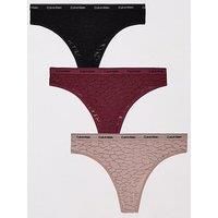 Calvin Klein Women/'s 3 Pack Low Rise Brazilian Briefs, Multicolor (Black/Sand Trap/Mauve Wine), XS