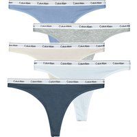 Calvin Klein Jeans  THONG X5  women's Tanga briefs in Multicolour