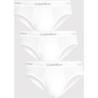 Calvin Klein Icon Cotton Stretch 3 Pack Hip Briefs - White