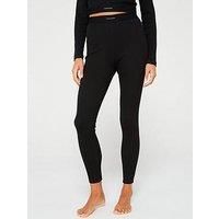 Calvin Klein Logo Leggings - Black