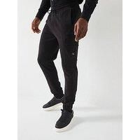 Calvin Klein Jeans Woven Label Heavyweight Cargo Pants - Black