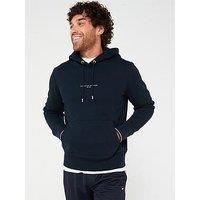 Tommy Hilfiger Tommy Logo Tipped Hoodie - Navy