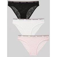 Tommy Hilfiger Women’s 3 Pack Bikini Briefs with Lace