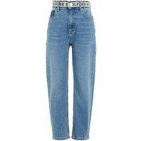 Tommy Hilfiger Boys Archive Reconstructed Jeans - Mid Wash